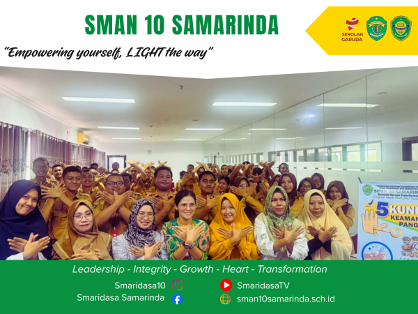 Sosialisasi PJAS di SMAN 10 Samarinda: Meningkatkan Kesadaran Keamanan Pangan