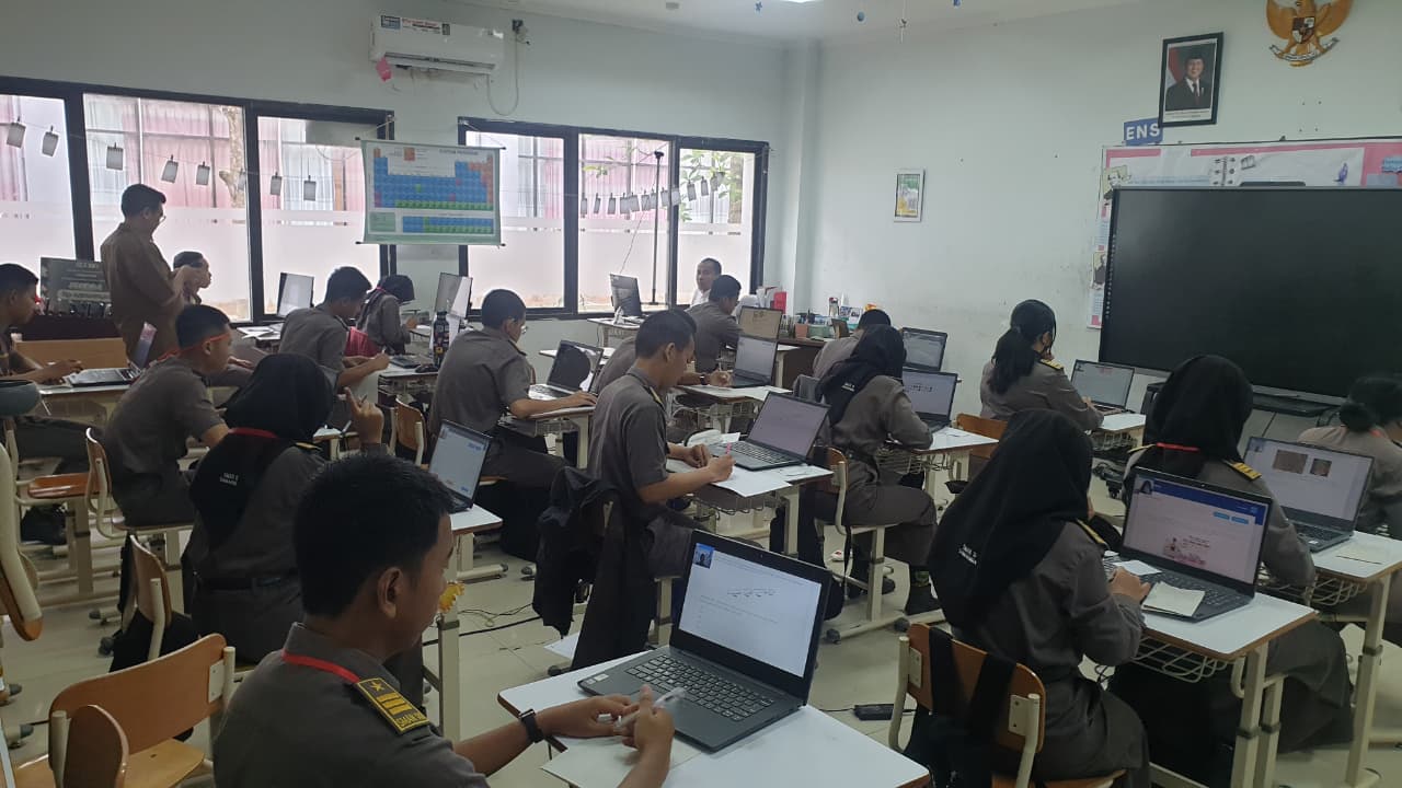 Persiapan TKA 2025, SMAN 10 Samarinda Gelar Gladi Bersih, Fokus pada Kesiapan Teknis Berbasis Komputer